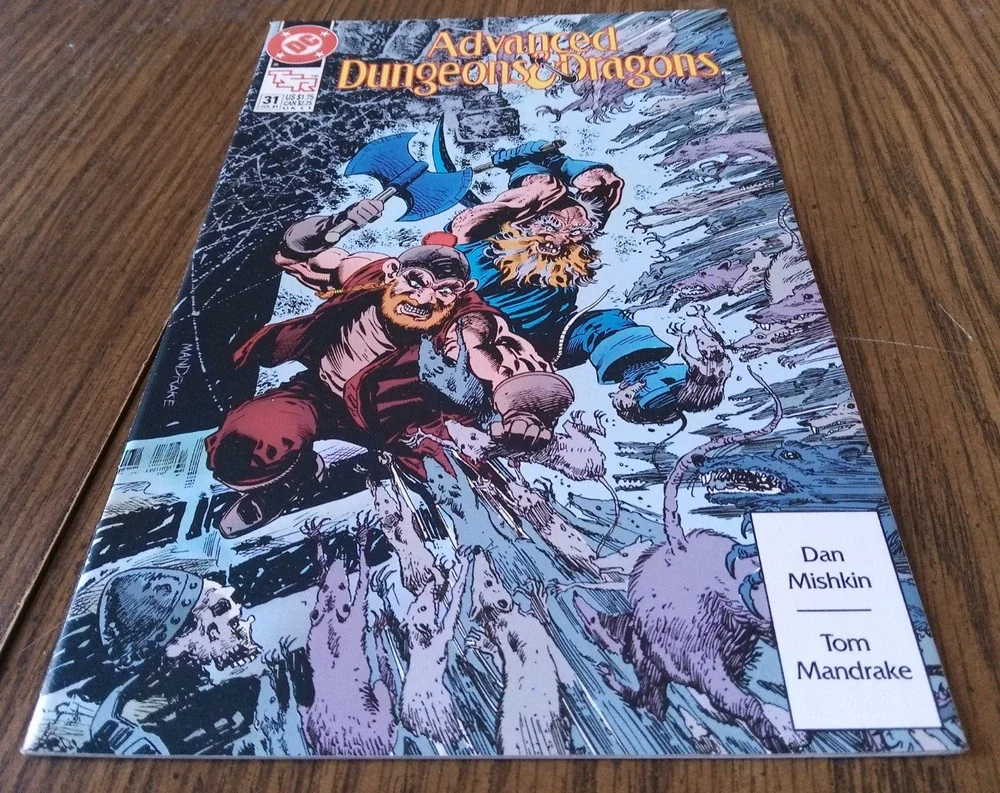 Advanced Dungeons & Dragons #31 JUly 1991 DC Comics